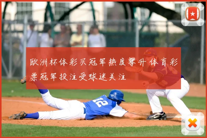 欧洲杯体彩买冠军热度攀升 体育彩票冠军投注受球迷关注